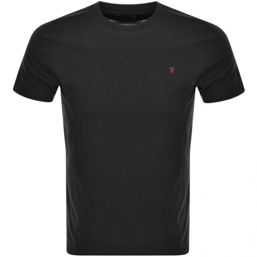 Alternative Image for ProductFarah Vintage Merion 3 Pack T Shirts Black3